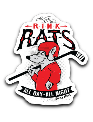 Rink Rats Hockey Decal