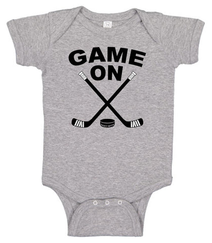 Game On Hockey Baby Bodysuit