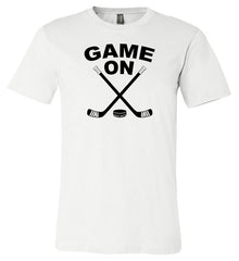 Game On Hockey Shirt white