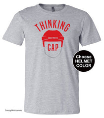 Thinking Cap Youth Hockey Shirt heather gray