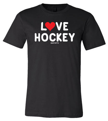 Heart Love Hockey Shirt