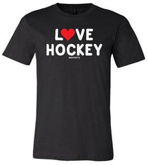 Girls I Love Hockey Shirt black