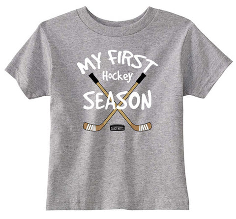 My First Hockey Season Toddler Shirt