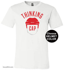 Thinking Cap Hockey Shirt white