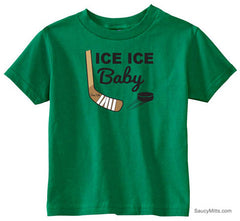Ice Ice Baby Toddler Hockey Shirt