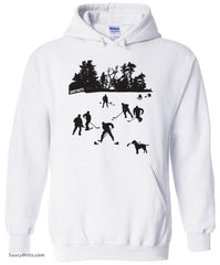 Pond Hockey Hoodie white