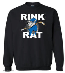 Rink Rat Hockey sweatshirt black