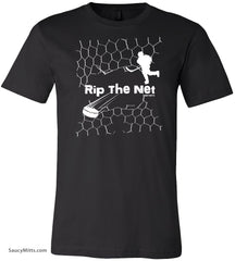 Rip the Net Hockey Shirt black