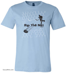 Rip the Net Hockey Shirt light blue