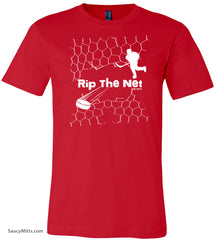Rip the Net Hockey Shirt red