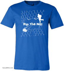 Rip the Net Hockey Shirt royal blue