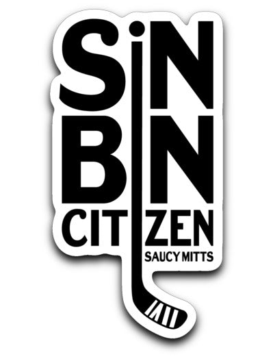 Sin Bin Citizen Hockey Decal