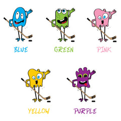 Kids Hockey Monster Birthday Card