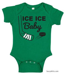 Ice Ice Baby Bodysuit kelly green