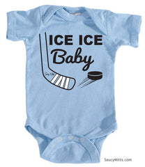 Ice Ice Baby Bodysuit light blue