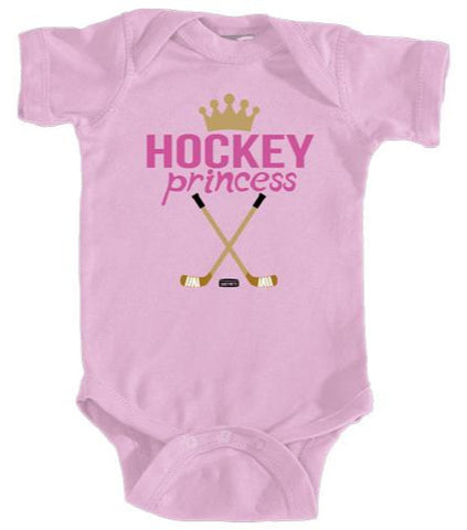 Baby Hockey Princess Infant Bodysuit