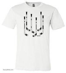 Hockey Sticks Shirt white