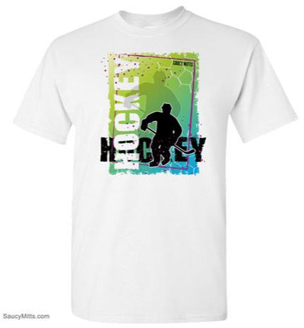 Abstract Hockey Youth Hockey Shirt