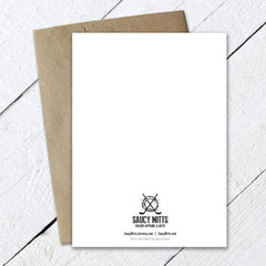 hockey fathers day cards sticks back