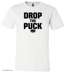Drop the Puck Hockey Shirt white
