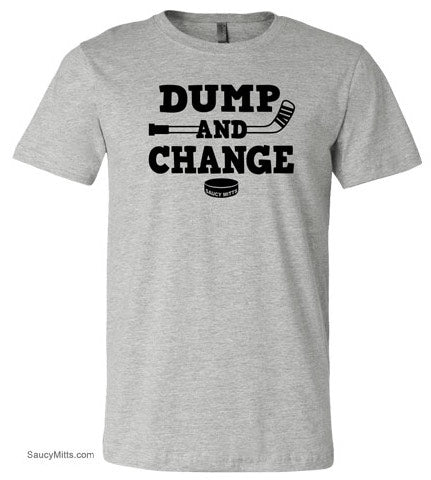 Dump and Change Youth Hockey Shirt
