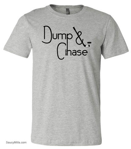Dump and Chase Youth Hockey Shirt