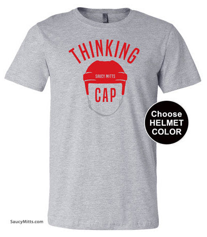 Thinking Cap Hockey Shirt heather gray