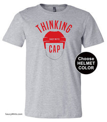 Thinking Cap Youth Hockey Shirt heather gray