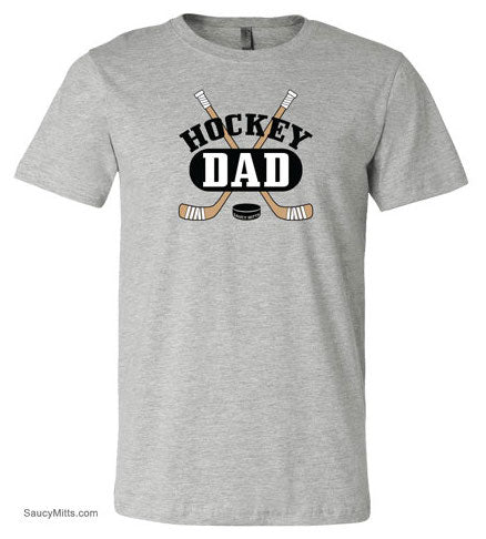 Hockey Dad Shirt heather gray