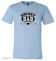 Hockey Dad Shirt light blue