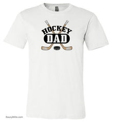 Hockey Dad Shirt white