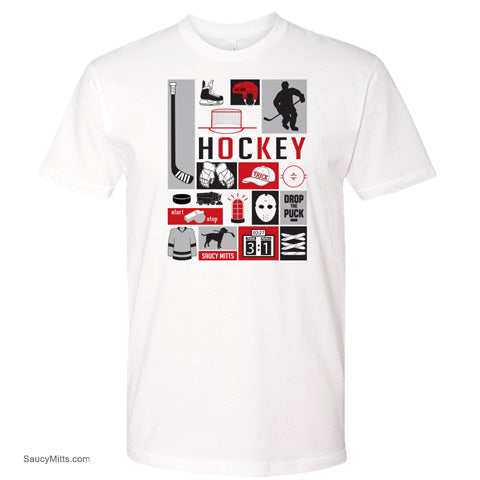 hockey elements shirt white