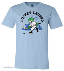 Hockey Legend Bigfoot Youth Shirt light blue