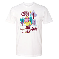 hockey wolf shirt white
