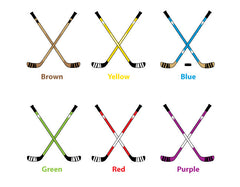 hockey sticks color chart