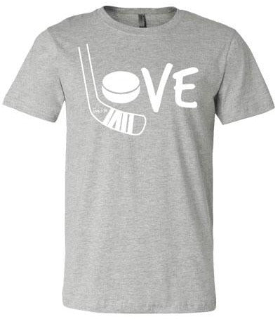 Love Hockey Shirt White