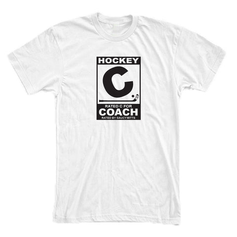 Rated C for Hockey Coach Shirt