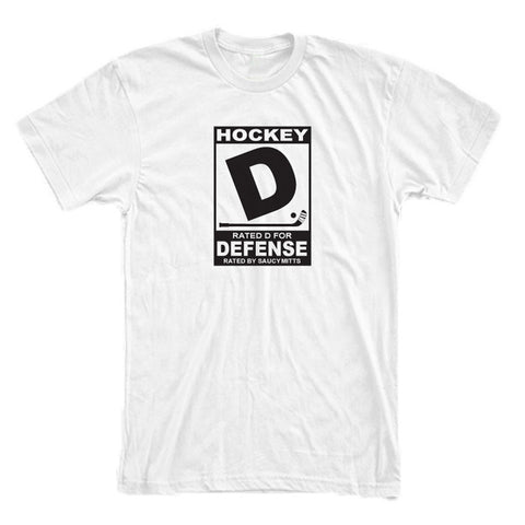 Rated D for Hockey Defense Shirt