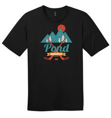 Retro Pond Hockey Goalie Shirt black