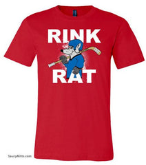 Rink Rat Hockey Shirt red
