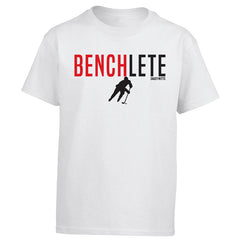 benchlete youth hockey shirt white